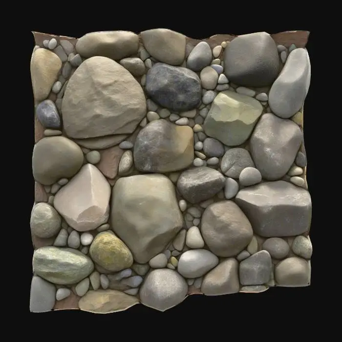 3D model for Rock Pattern Texture