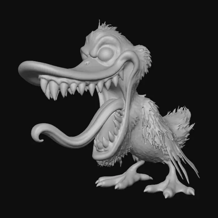 3D model for Monstrous Beak, #Halloween2025#