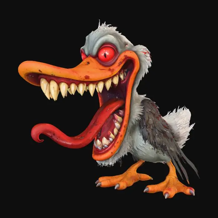3D model for Monstrous Beak, #Halloween2025#