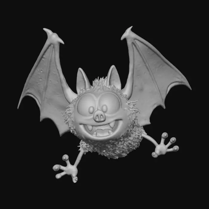 3D model for Friendly Bat