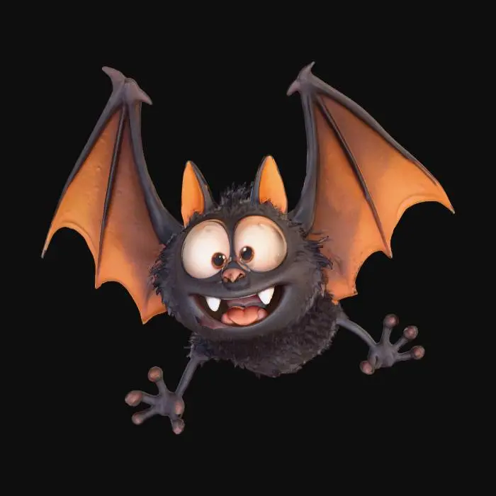3D model for Friendly Bat
