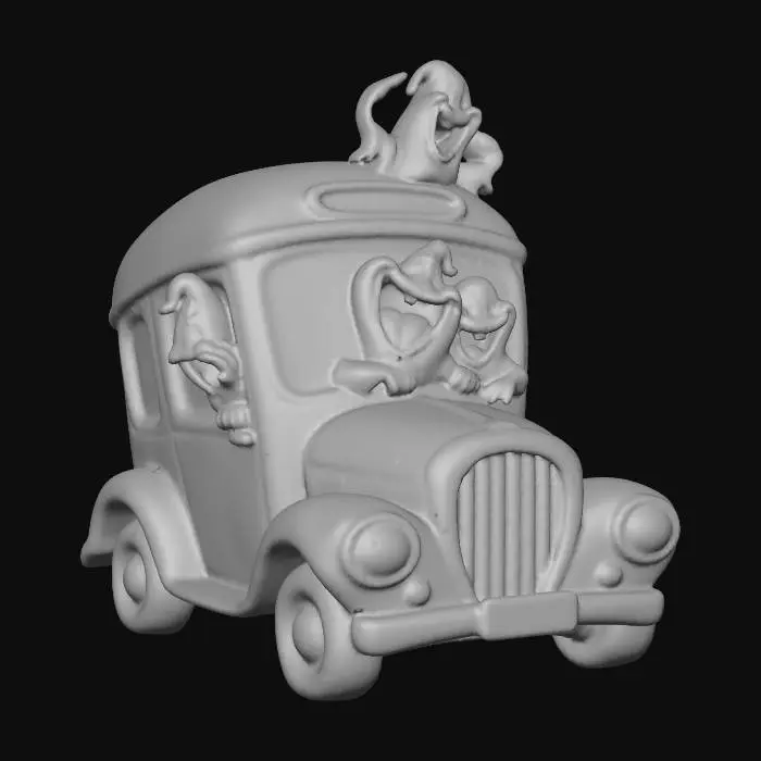 3D model for ghost car
