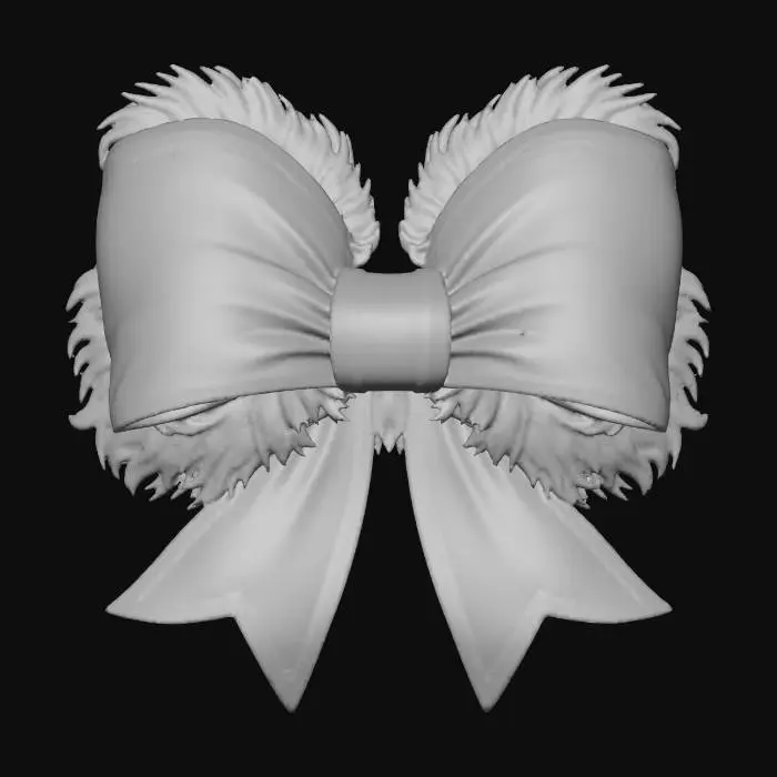 3D model for Emerald Winter Ribbon, #Christmas2025#