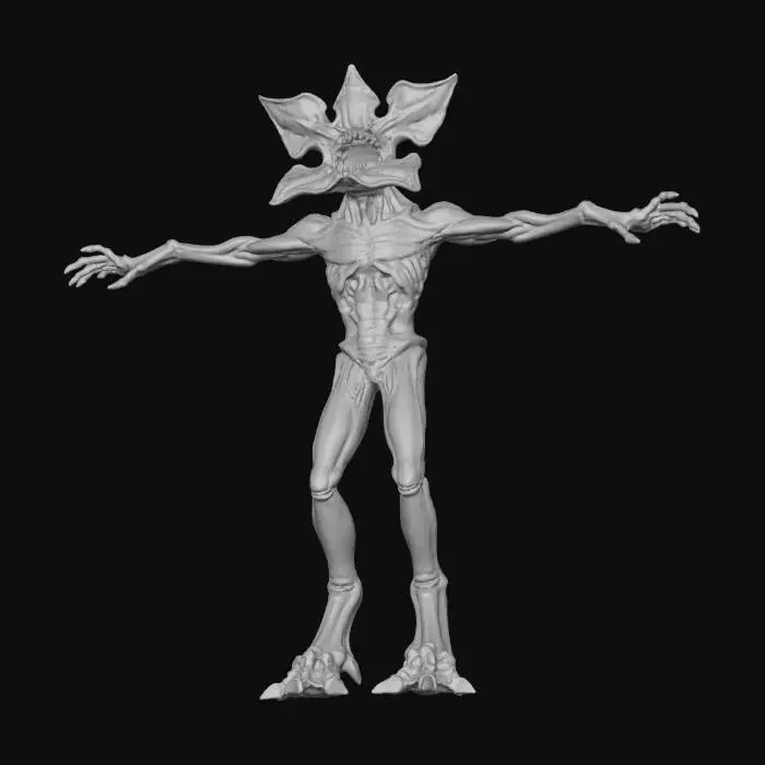 3D model for Demogorgon