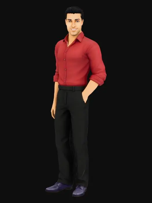 3D model for Sims 2 Don Lothario full body image