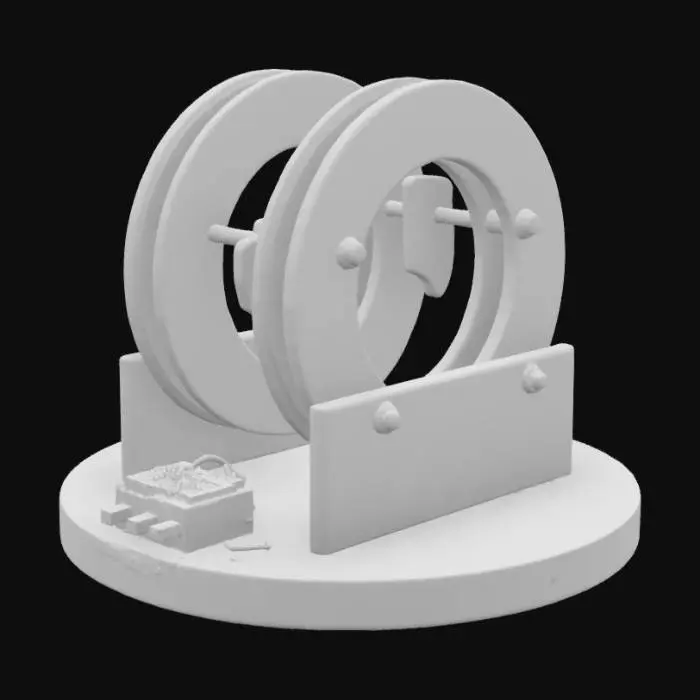 3D model for Helmholtz Coil Apparatus