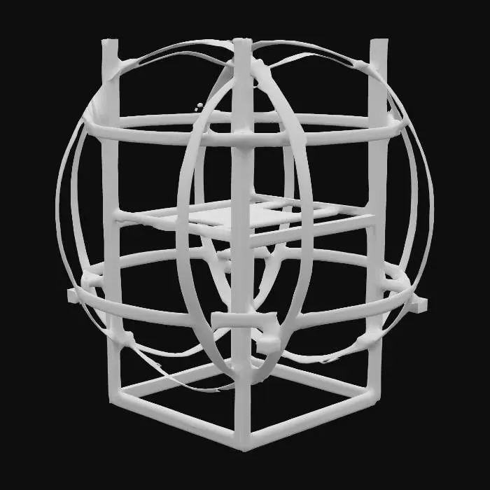 3D model for 3D-Helmholtz-Setup