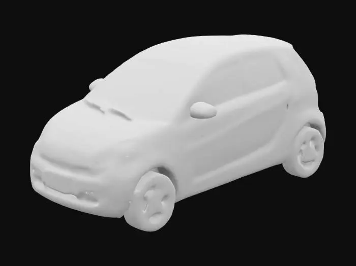 3D model for regular city car