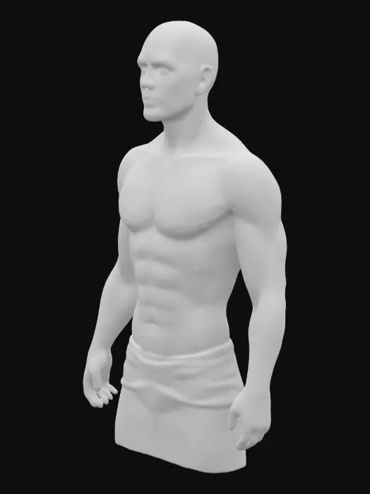 3D model for Martian Man