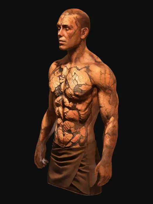 3D model for Martian Man