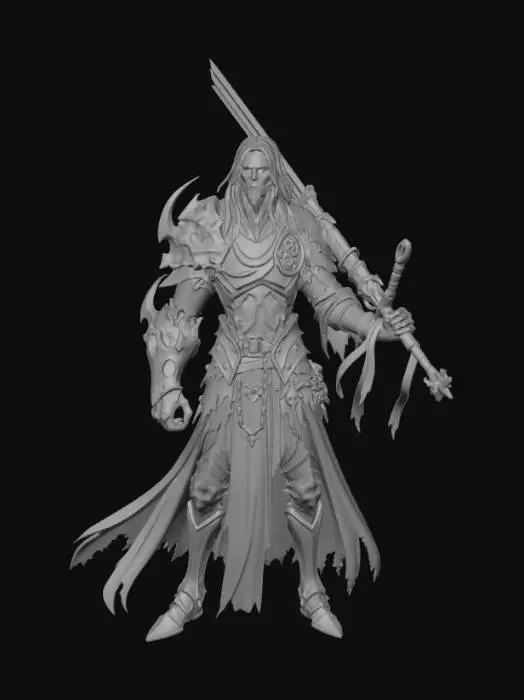 3D model for KENDRAC REDBORN
