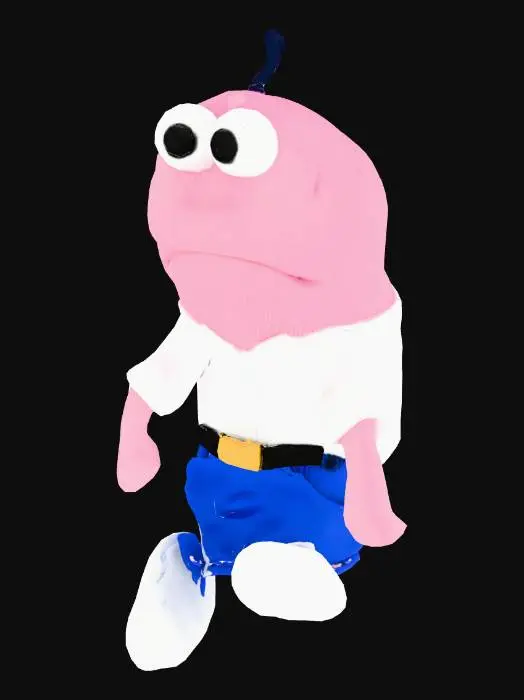 3D model for Sock Creature