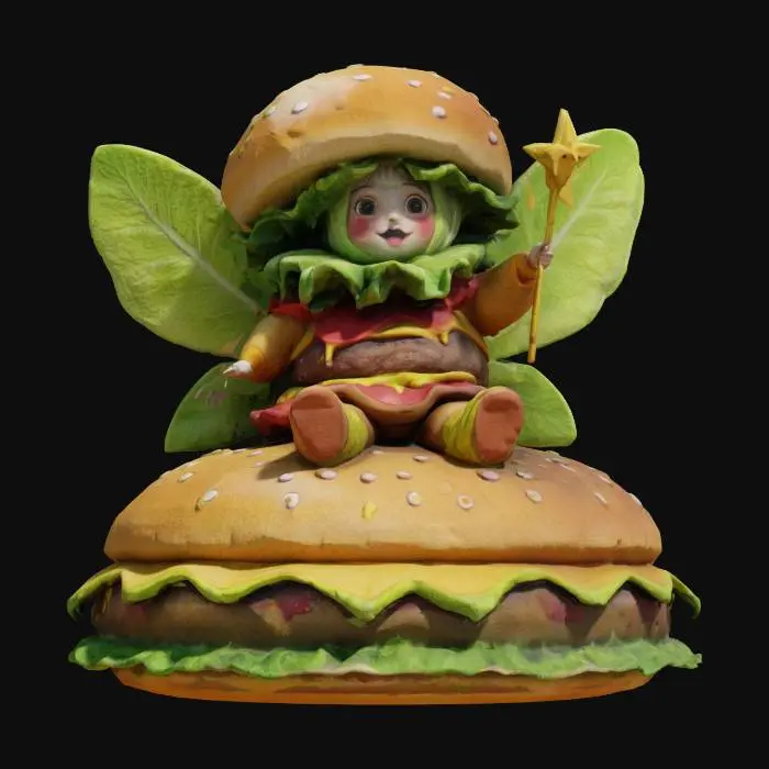 3D model for Burger Fairy Delight