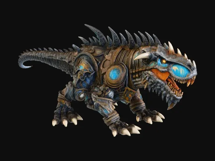 3D model for Mechasaura Rex