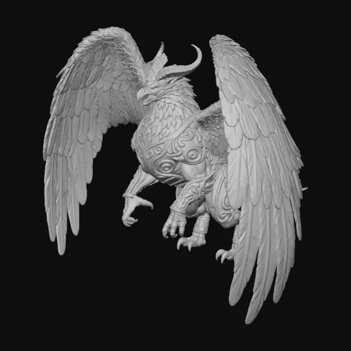 3D model for Golden Griffon Majesty