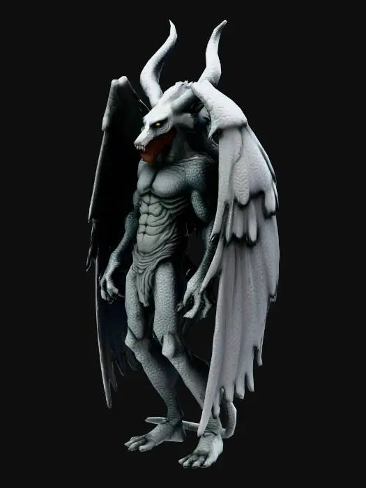 3D model for el harambe cthulu muthulu sheytan al assad ul mutesekkime erdogaaan