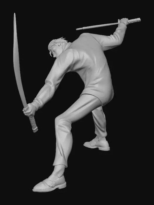 3D model for Samurai in the Rain