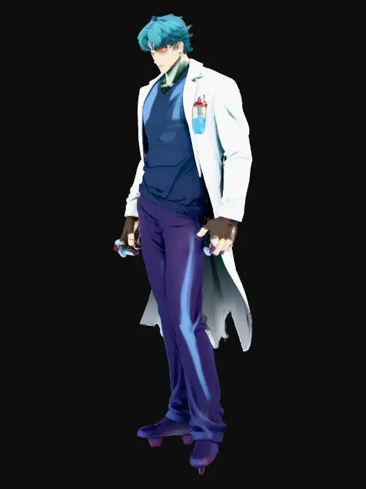 3D model for Mysterious Scientist