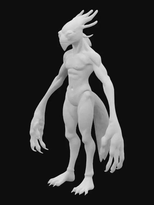 3D model for Morphling from dota 2, Full Body, #fairy#