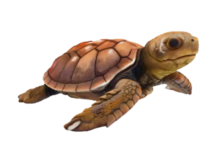 โมเดล 3D ของ Journey Begins - Turtles สร้างโดย AI
