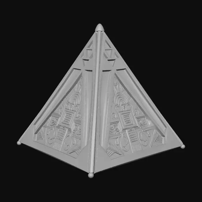 3D model for Mystical Pyramid Artifact