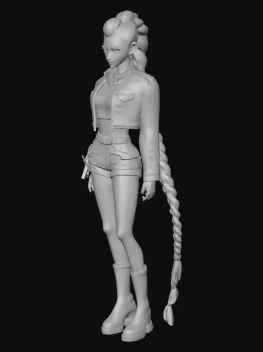 3D model for Cyber Fashionista
