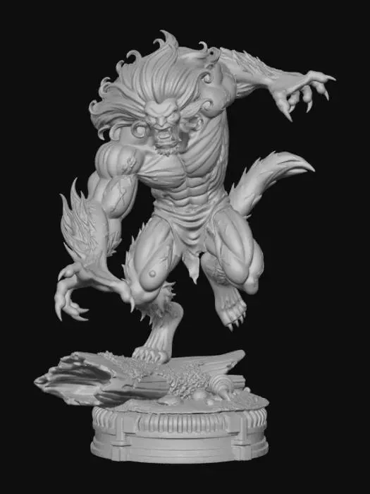 3D model for WENDIGO - GAMMA MUTANTS - BY RAIAL