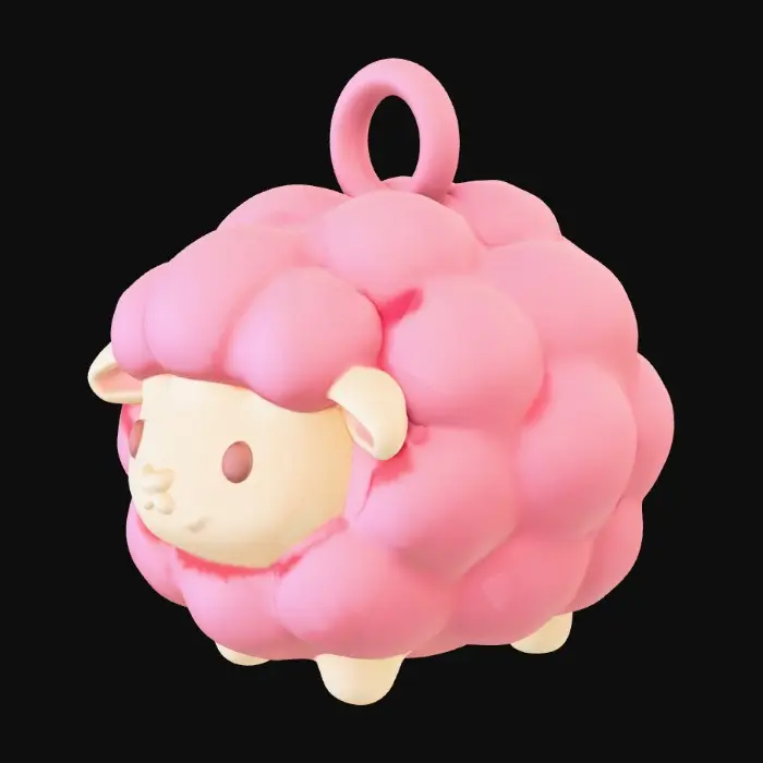 3D model for Fluffy Charm Cloud