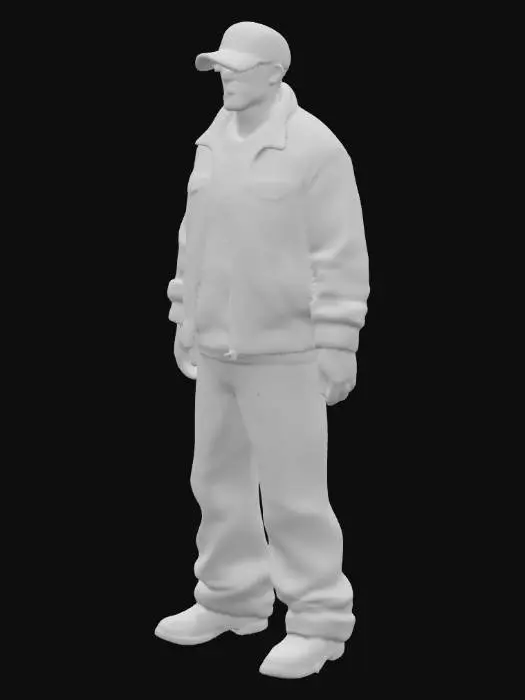 3D model for grand theft auto gangster character