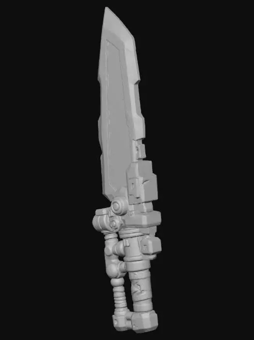 3D model for Flame-Edge Blade