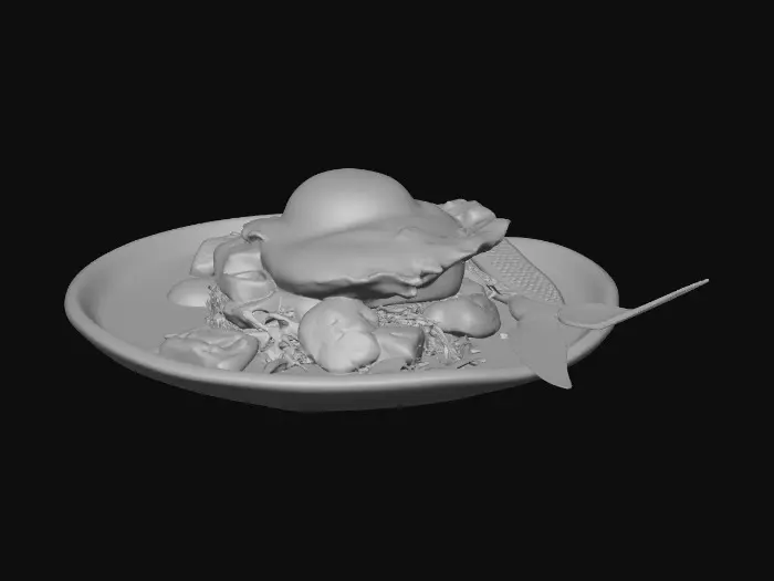 3D model for Sunny Side Brunch
