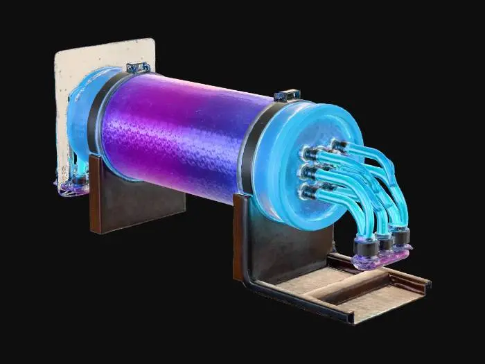 3D model for Cooling Circuit Illumination