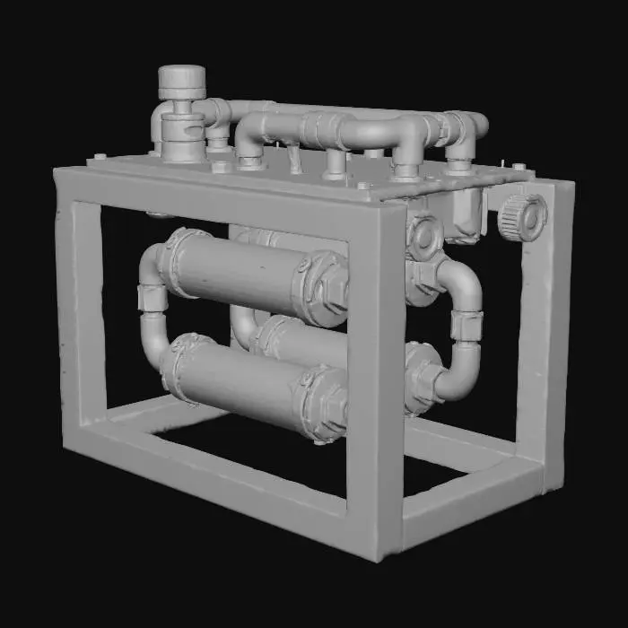 3D model for Industrial Aesthetic Mechanism