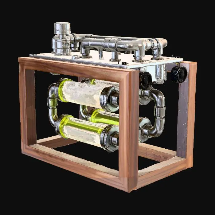 3D model for Industrial Aesthetic Mechanism