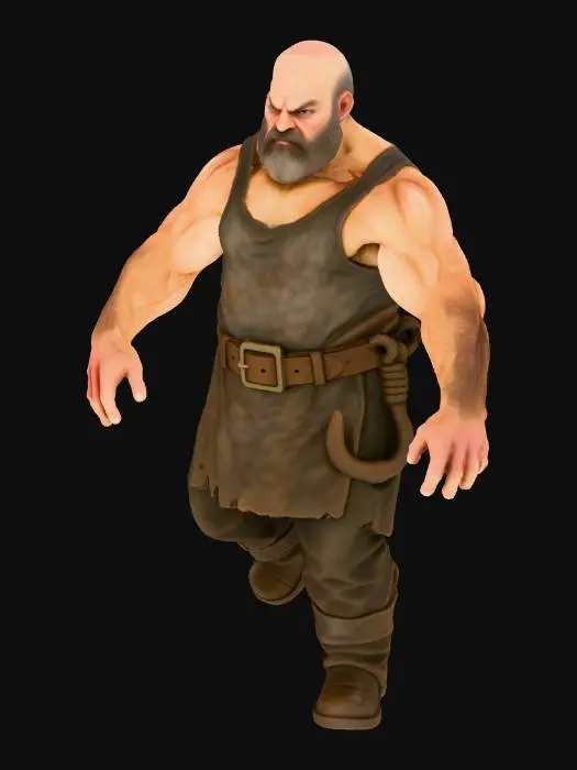 3D model for Meathook