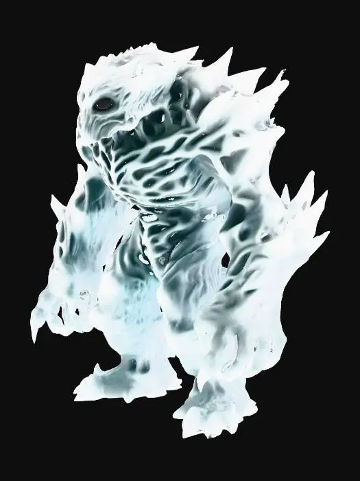 3D model for Ice Colossus