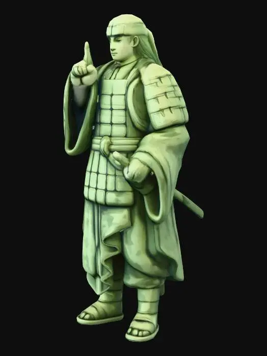 3D model for Eternal Sentinel Hashirama
