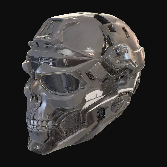3D model for Tactical Skull Helmet