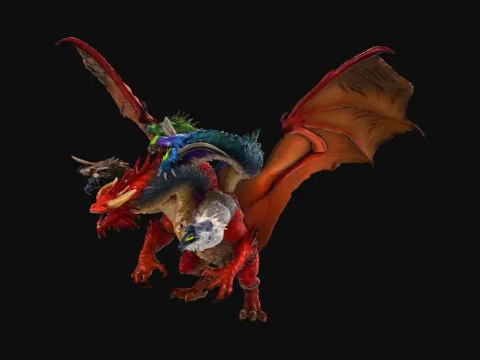 3D model for Tiamat