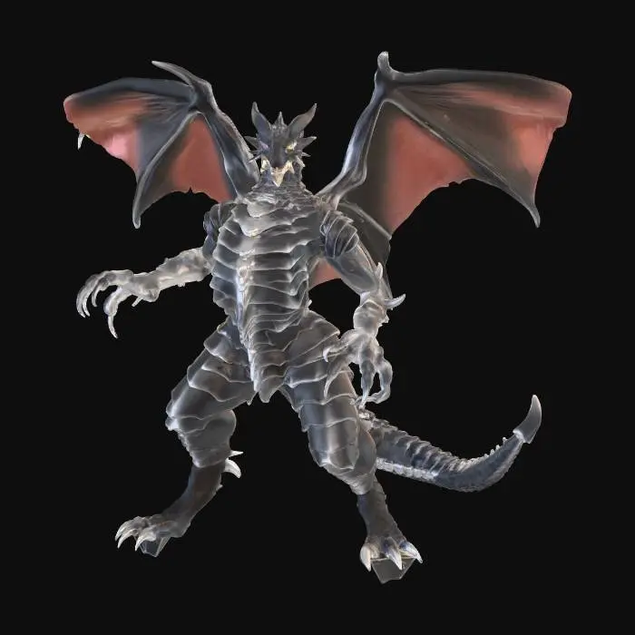 3D model for Dark Dragon Majesty