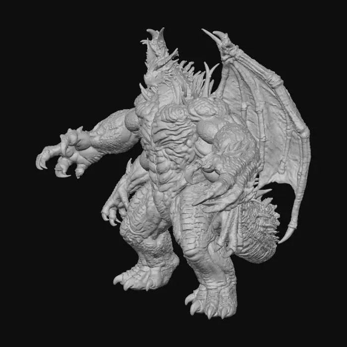 3D model for Dragon Sentinel