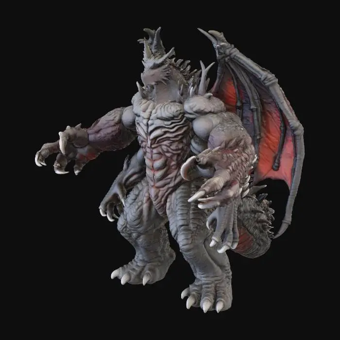 3D model for Dragon Sentinel