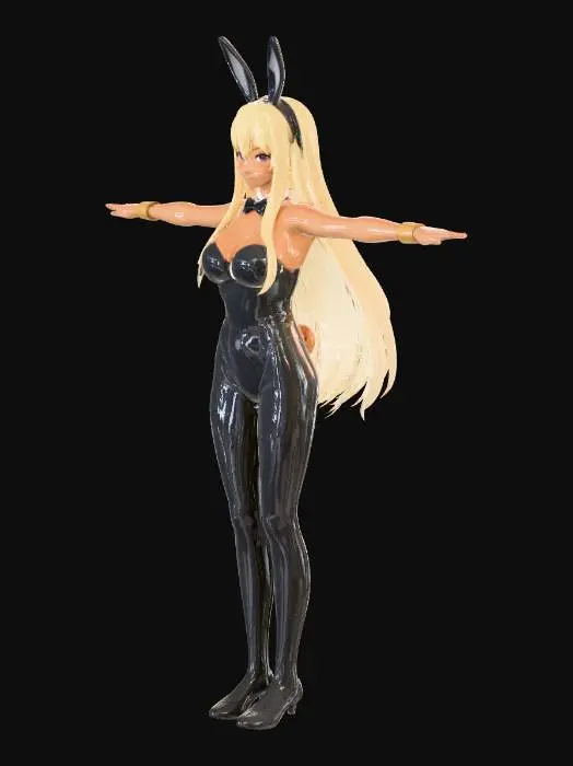 3D model for Bunny Girl