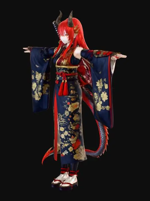 3D model for Dragon Empress
