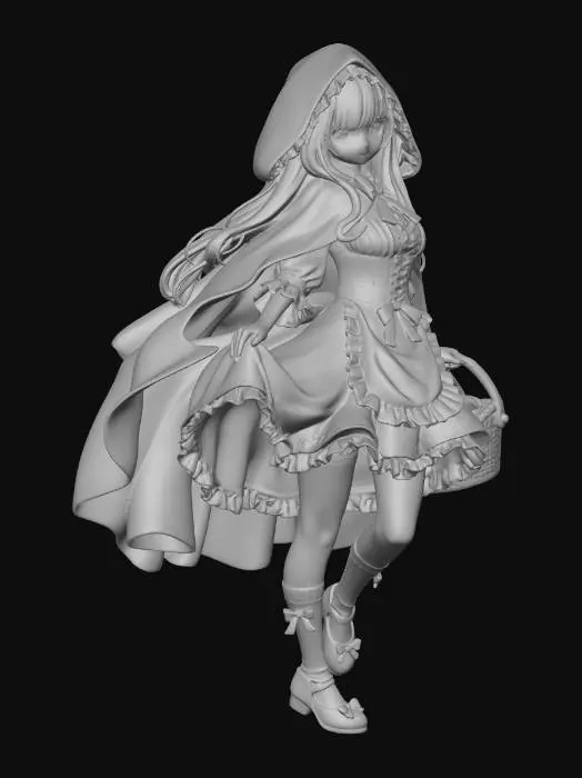 3D model for Red Hood