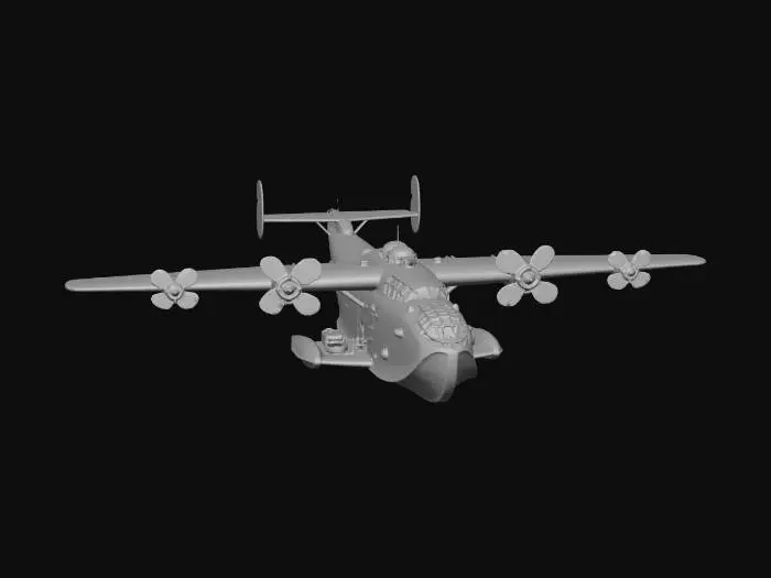 3D model for The Flying Submarine