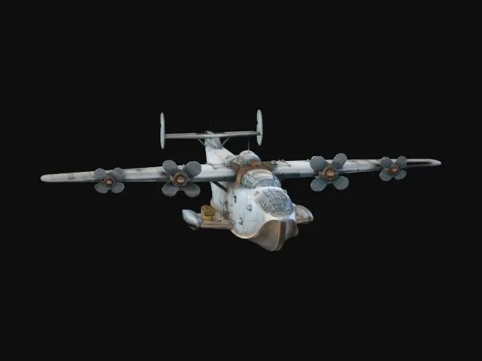 3D model for The Flying Submarine