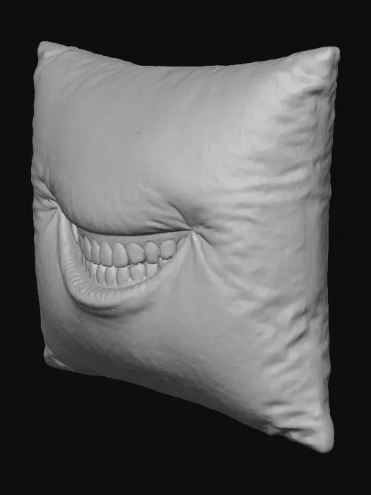 3D model for Smiling Cushion