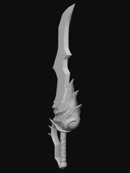 3D model for Emberfire Dagger