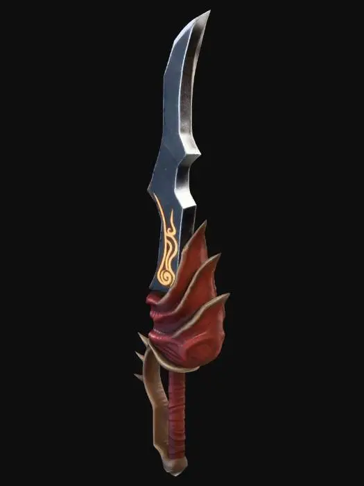 3D model for Emberfire Dagger